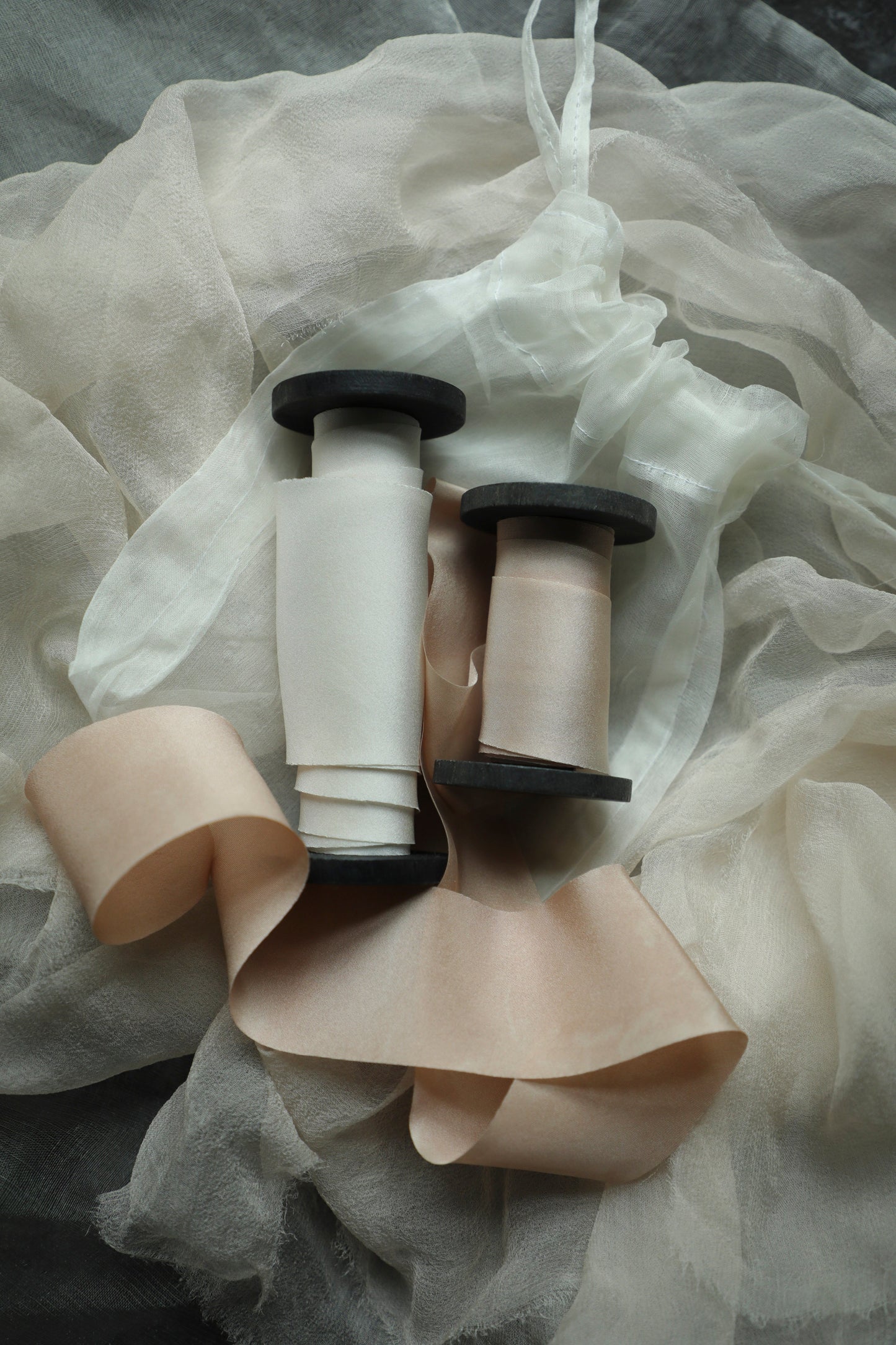 BRIDAL BOUQUET {Marbled Blush + Antique White}