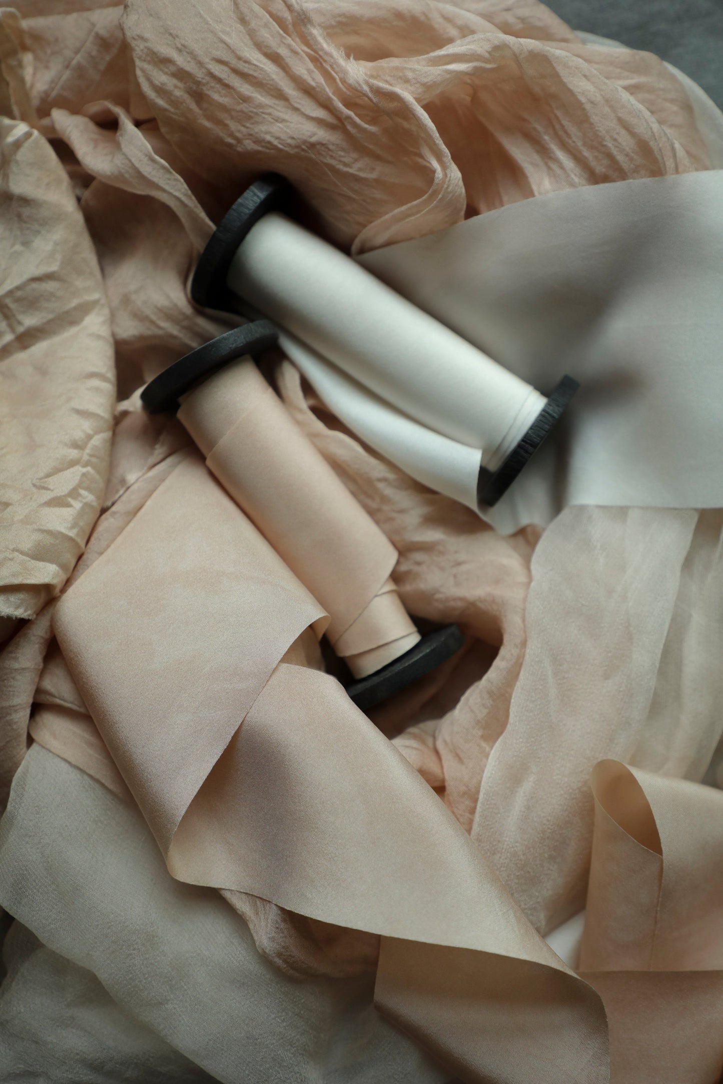 BRIDAL BOUQUET {Marbled Blush + Antique White}