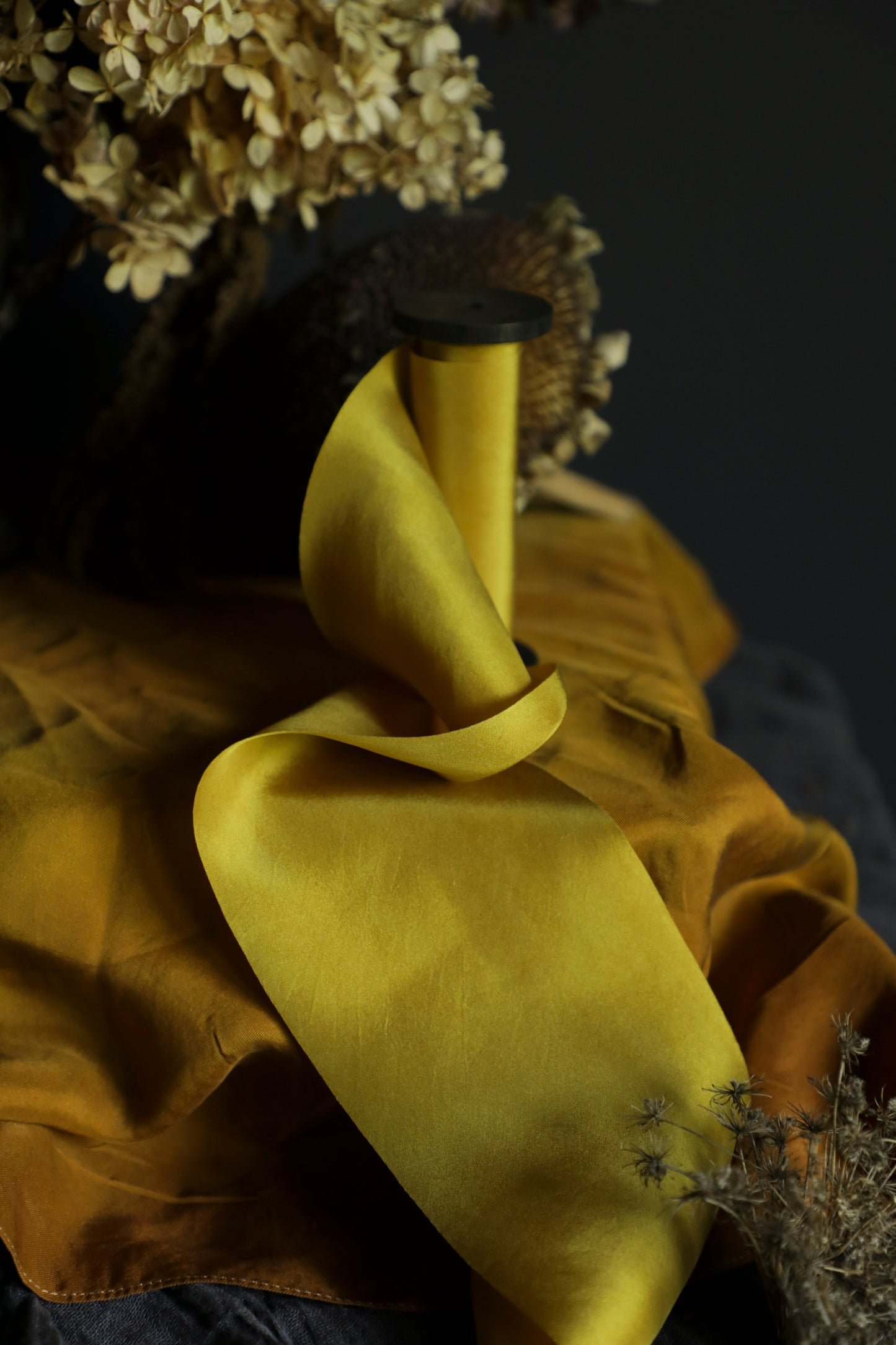 Aztec Gold Silk Ribbon