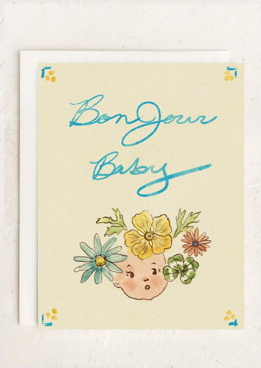Bonjour Baby Card