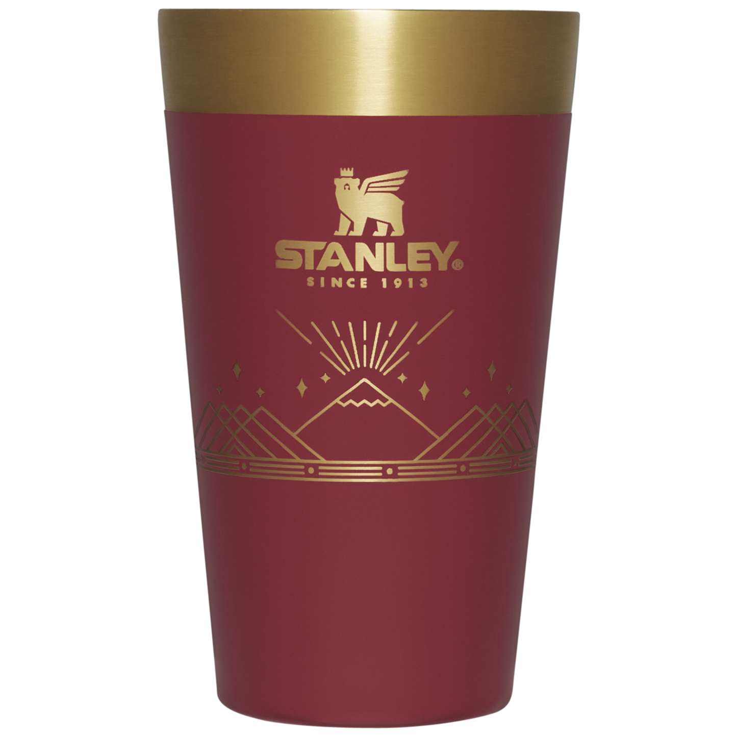 Winterscape Stacking Beer Pint | 16 OZ