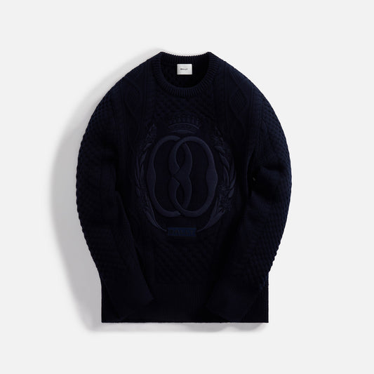 Bally Logo Crewneck - Black