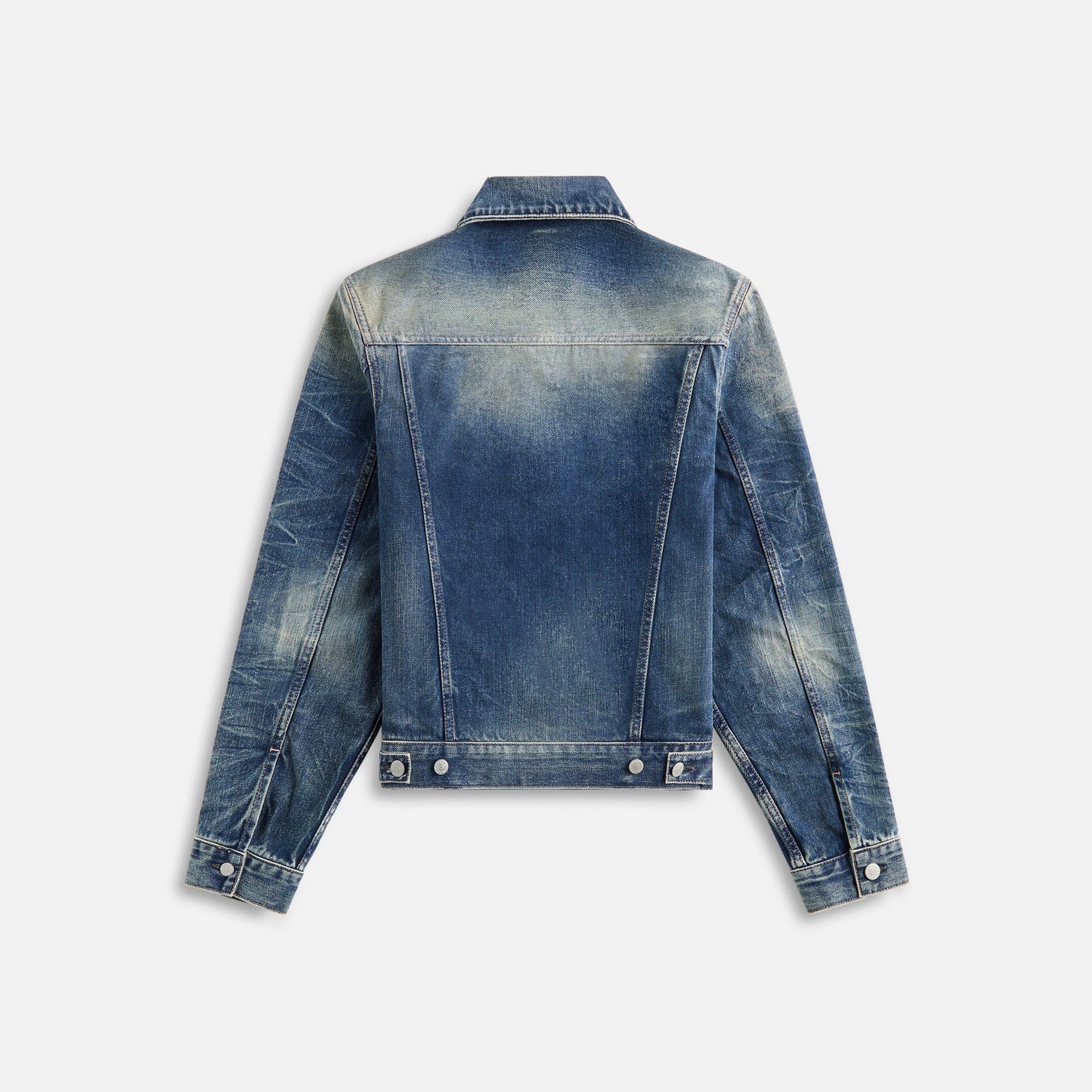 Acne Studios Rye Broadway Denim Jacket - Mid Blue