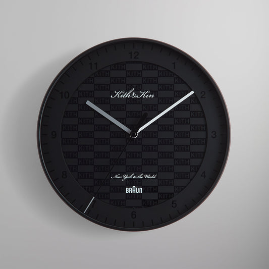 Kithmas for Braun Wall Clock - Black