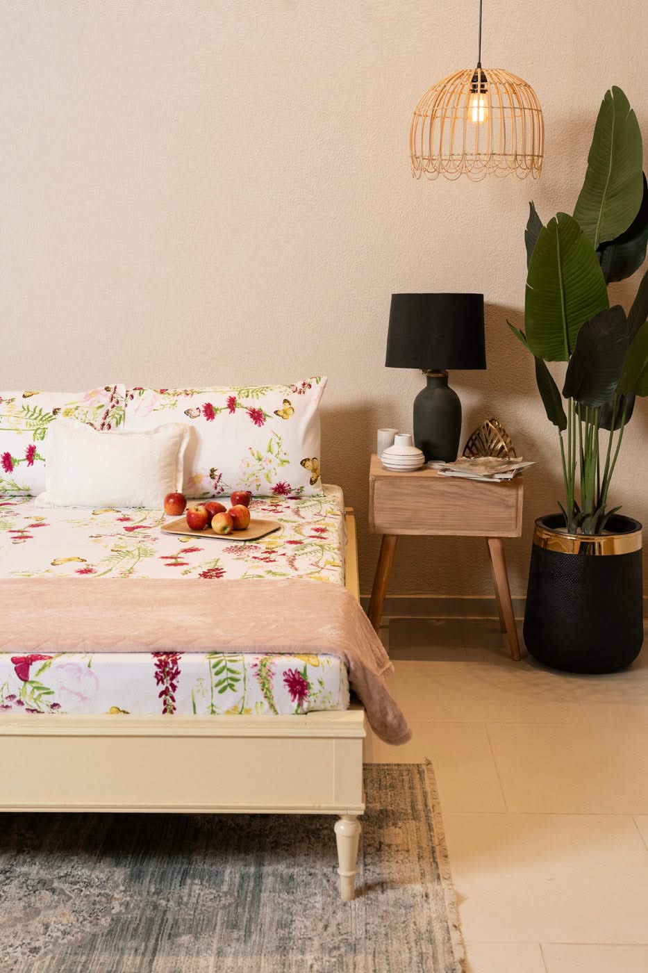 Printed Poly Cotton Bedsheet