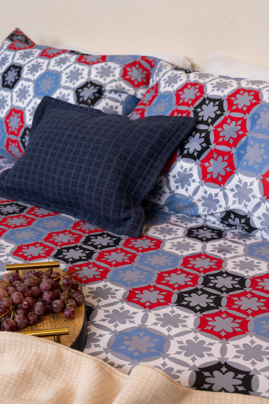 Printed Poly Cotton Bedsheet