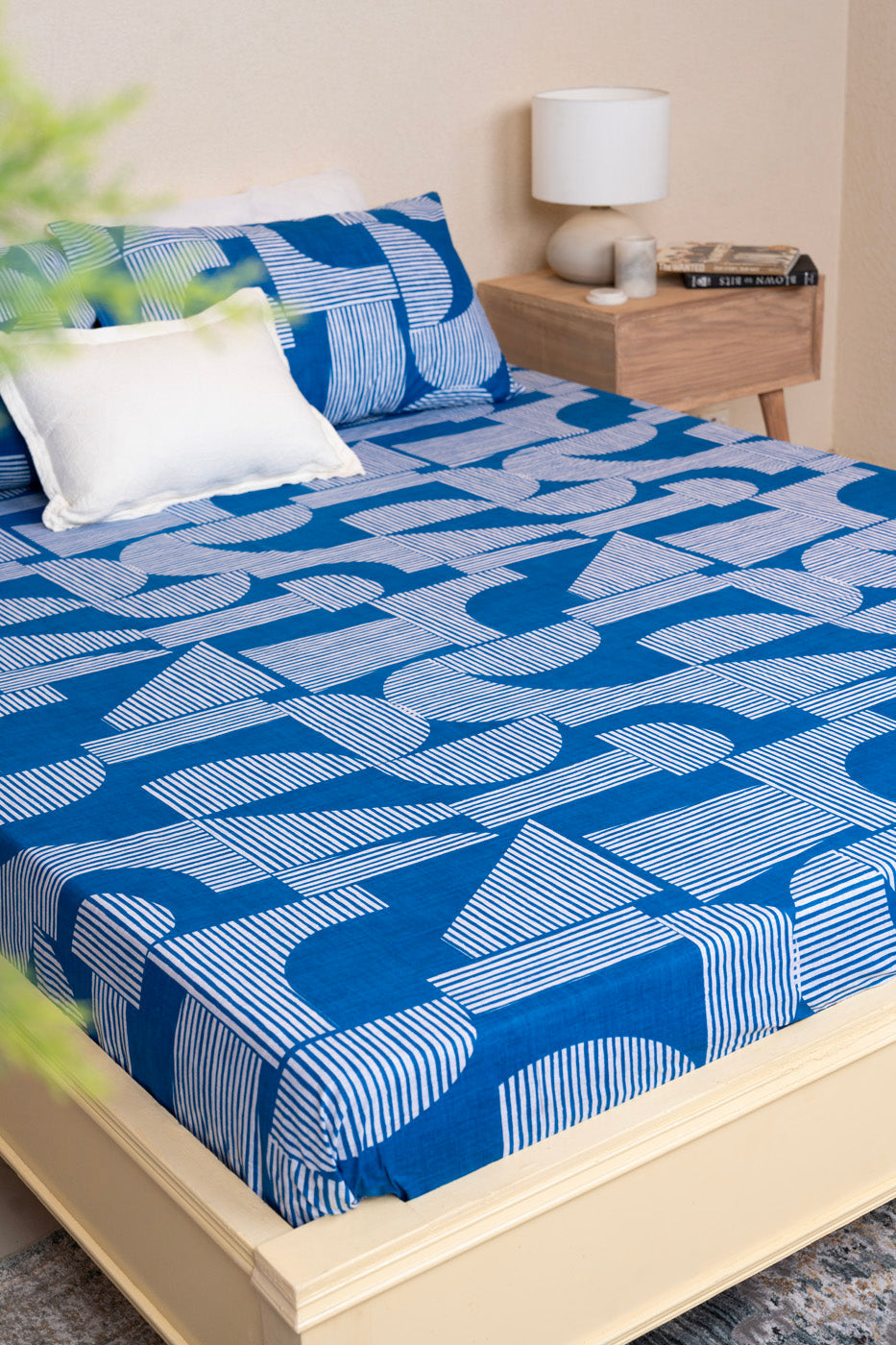 Printed Poly Cotton Bedsheet