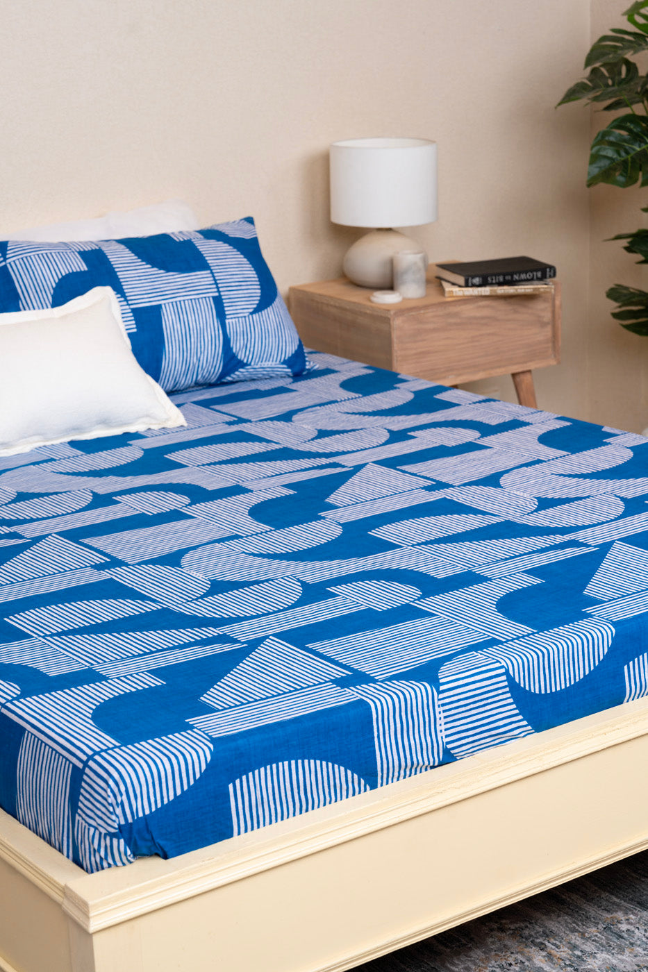 Printed Poly Cotton Bedsheet