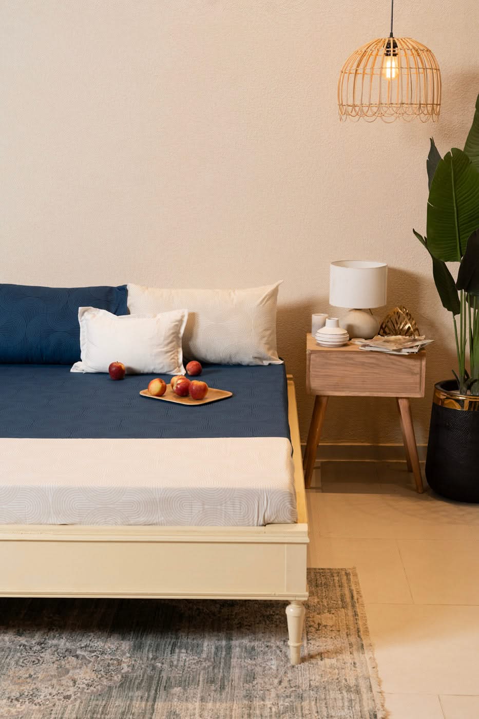 Printed Poly Cotton Bedsheet