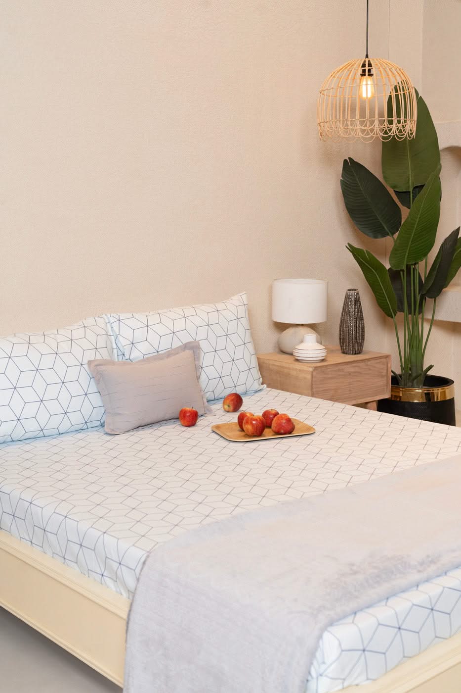 Printed Poly Cotton Bedsheet