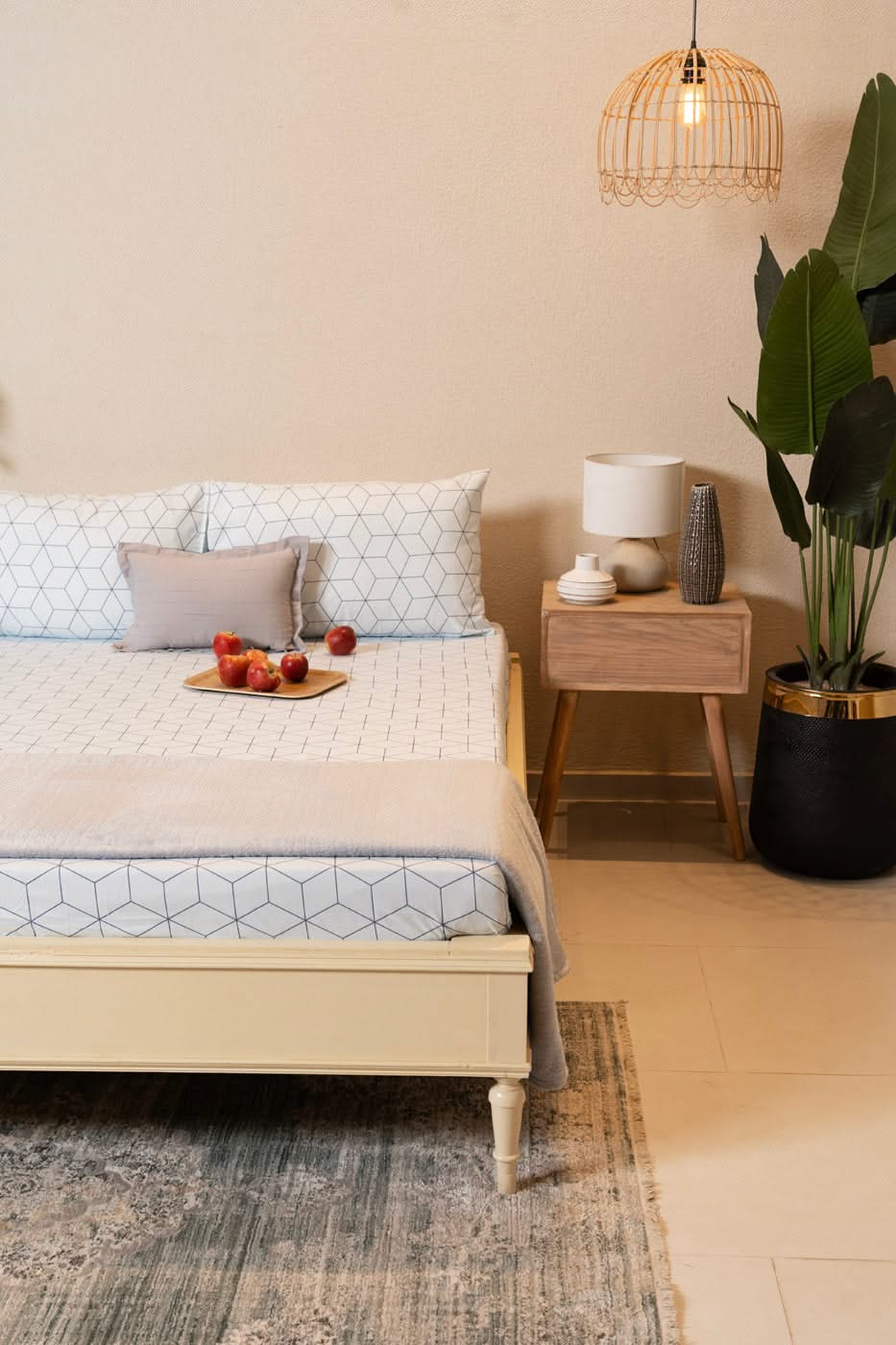 Printed Poly Cotton Bedsheet