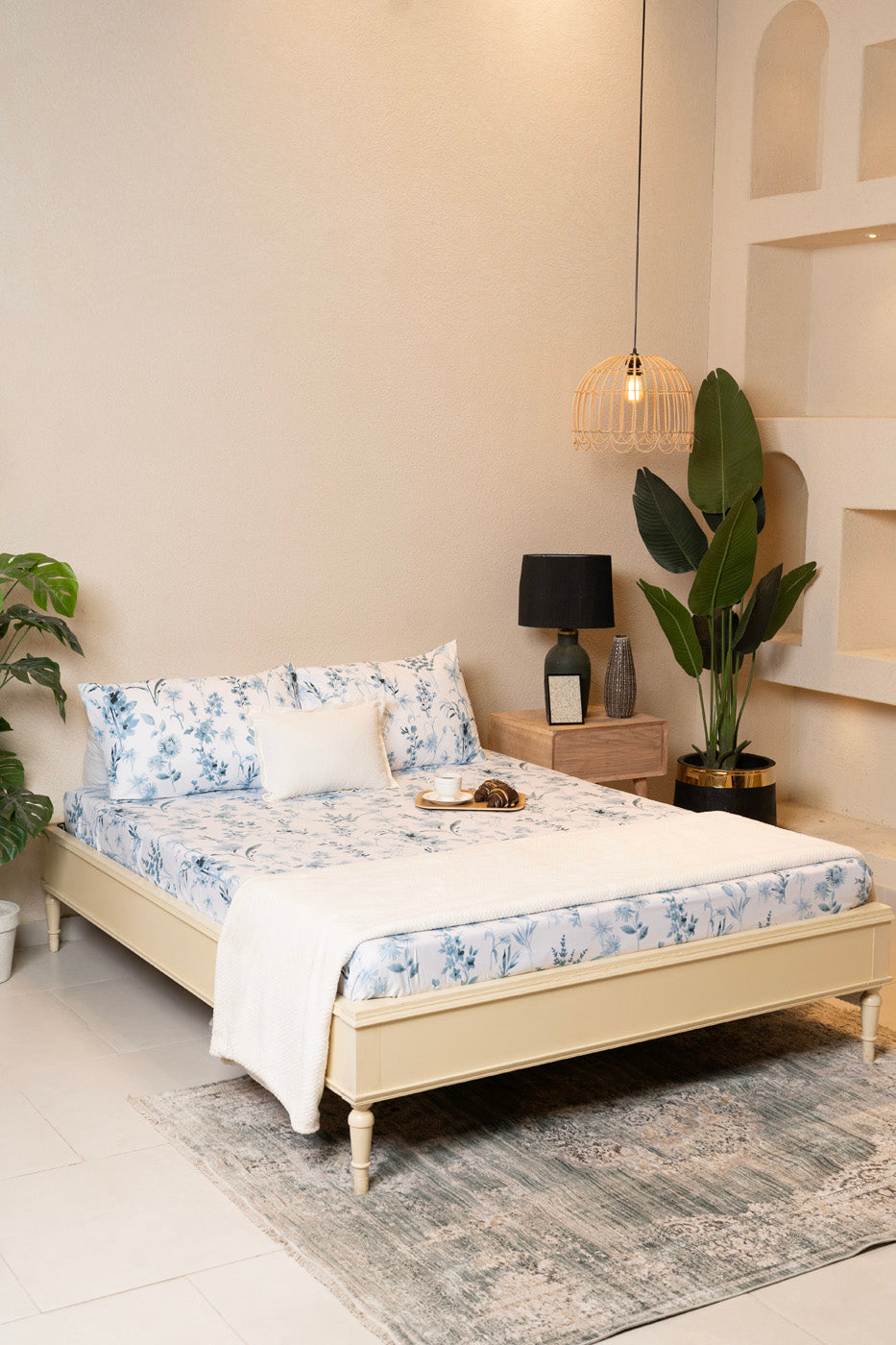 Printed Poly Cotton Bedsheet