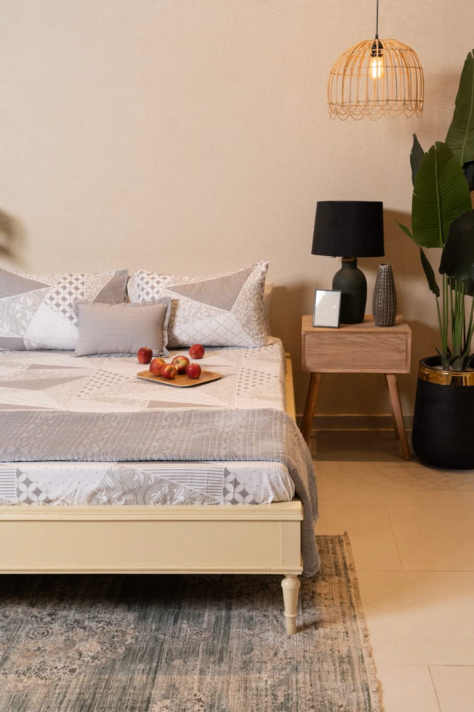 Printed Poly Cotton Bedsheet