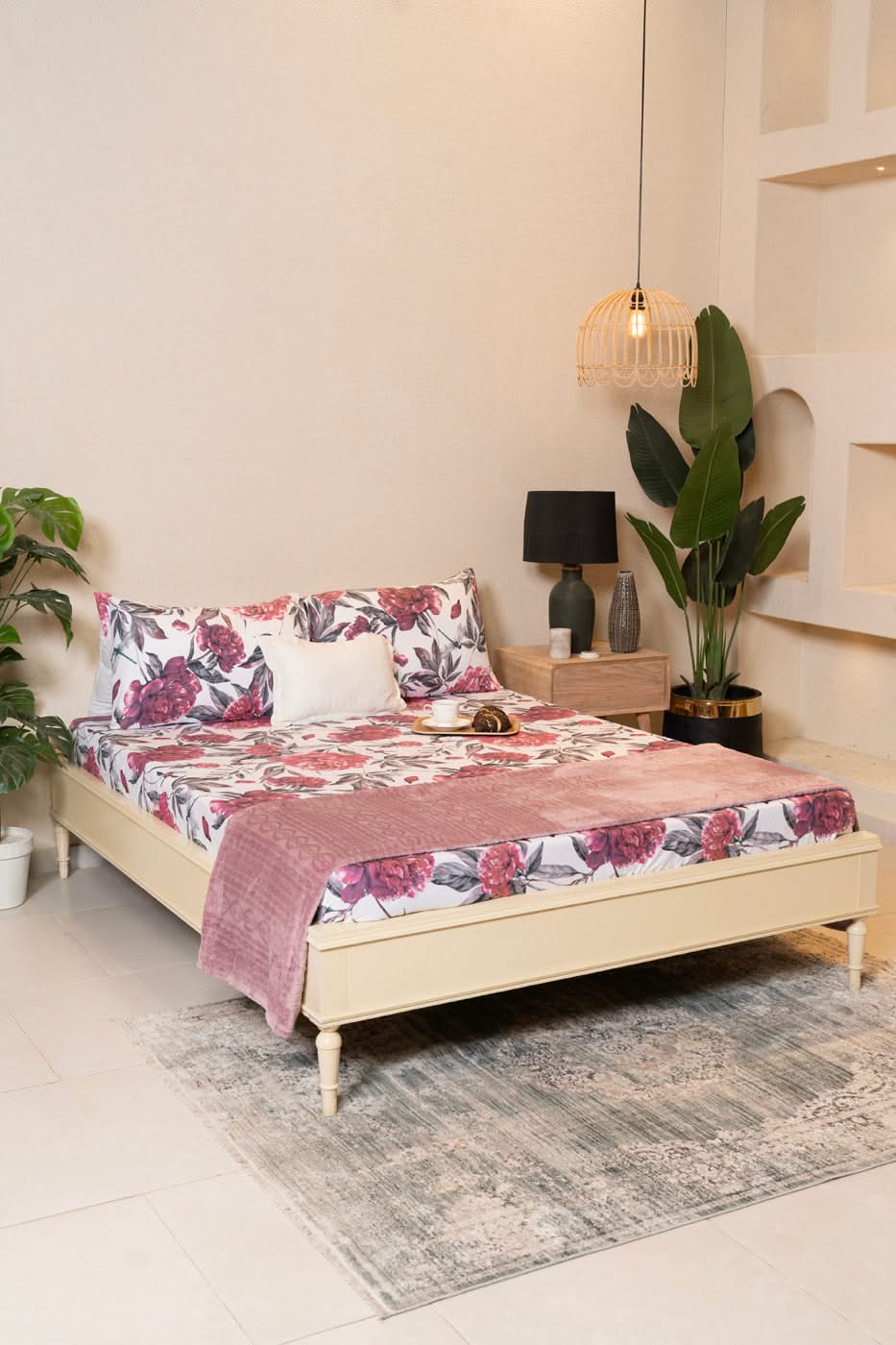 Printed Poly Cotton Bedsheet