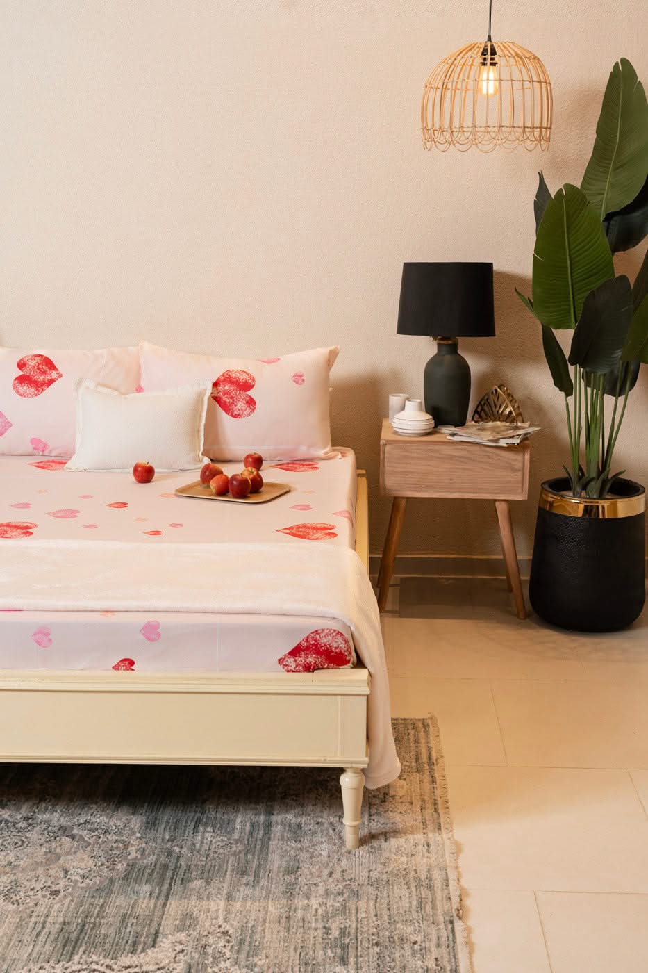 Printed Poly Cotton Bedsheet