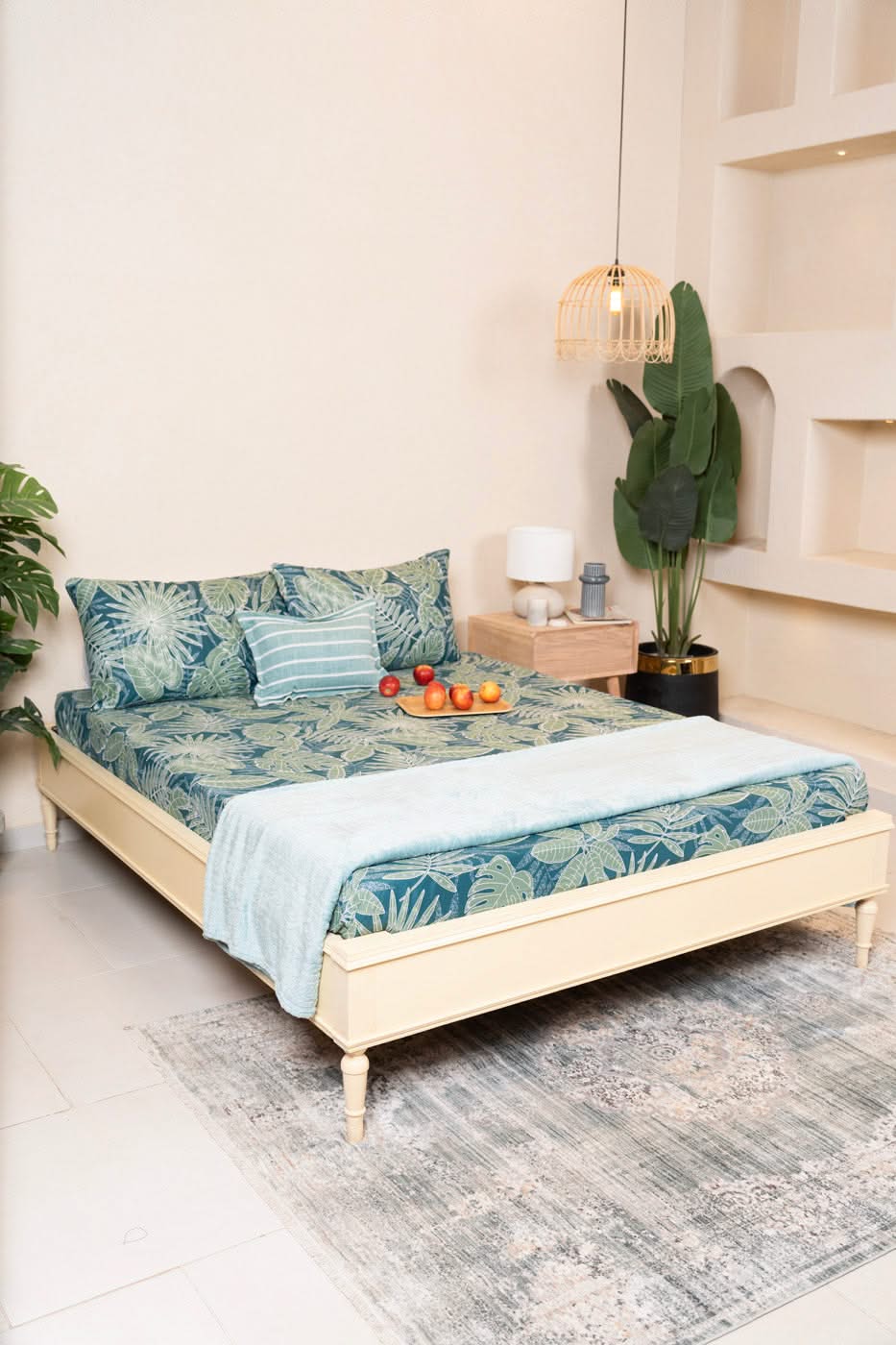 Printed Poly Cotton Bedsheet