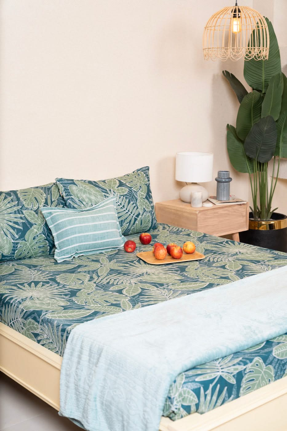Printed Poly Cotton Bedsheet