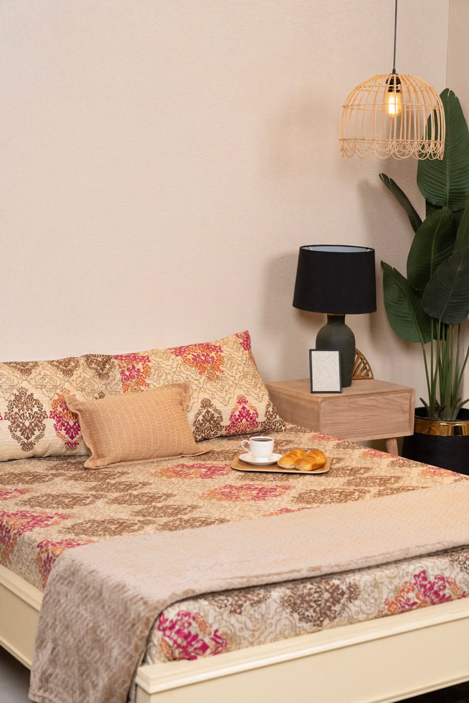 Printed Poly Cotton Bedsheet