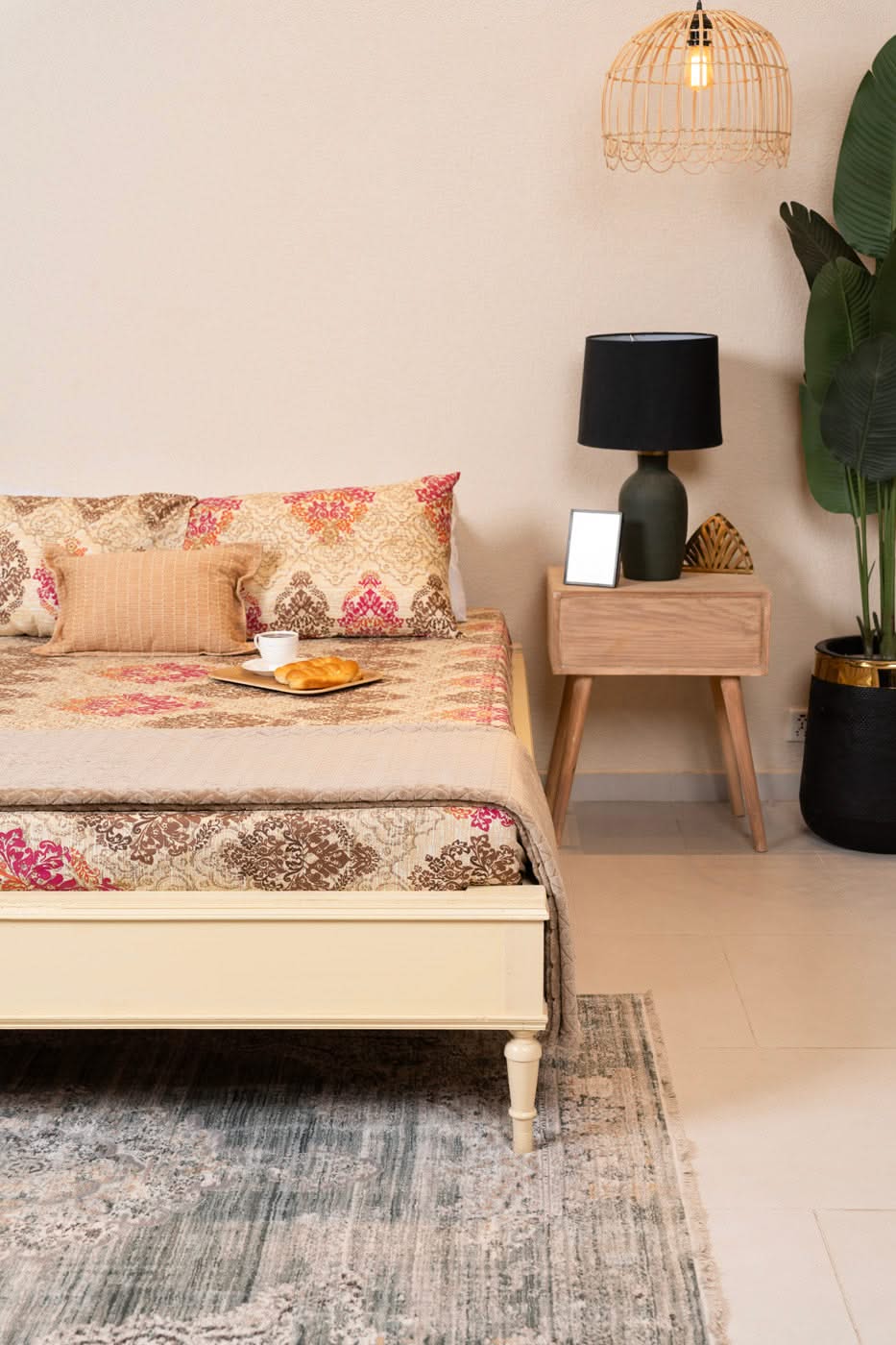 Printed Poly Cotton Bedsheet