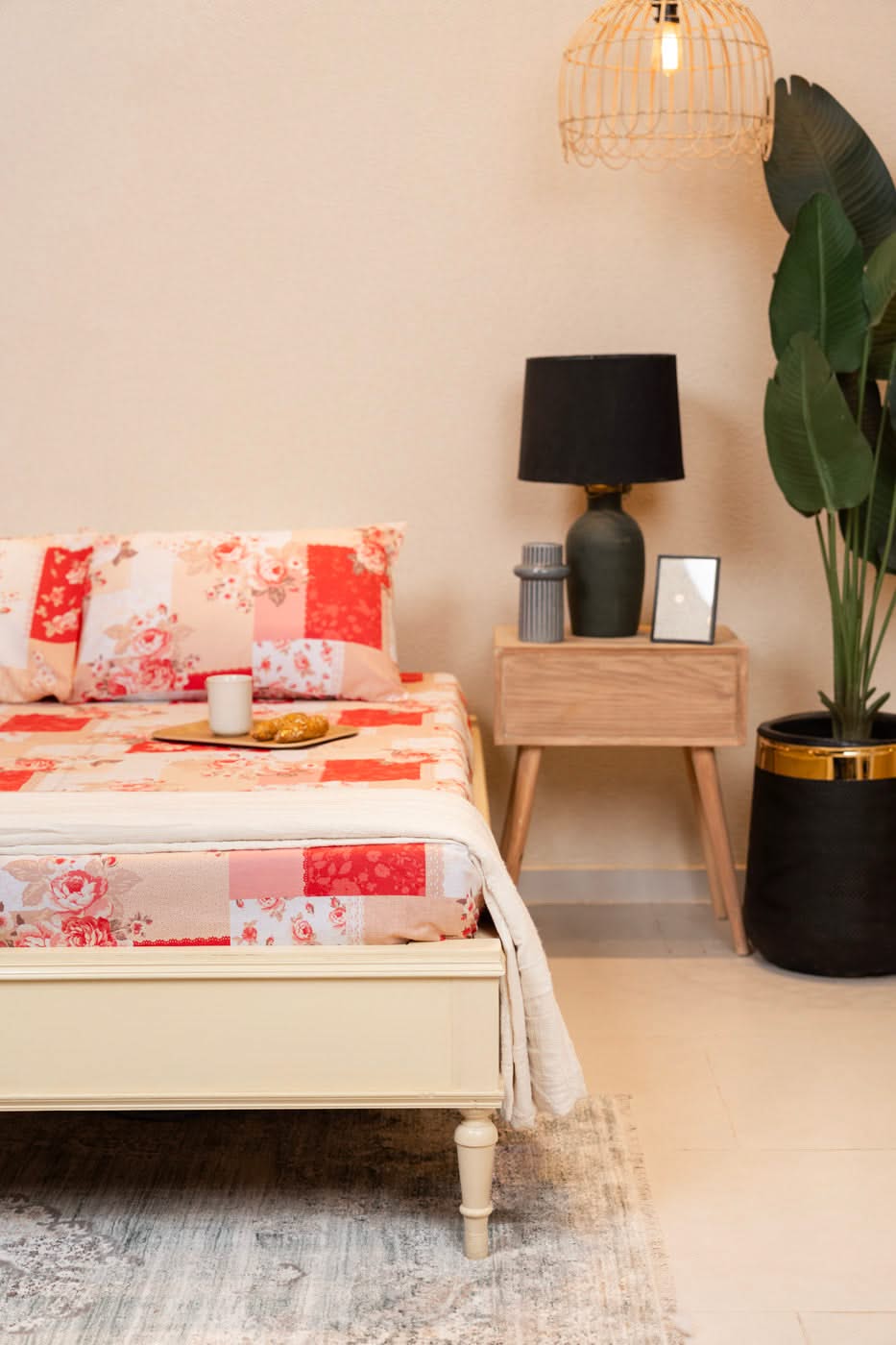 Printed Poly Cotton Bedsheet