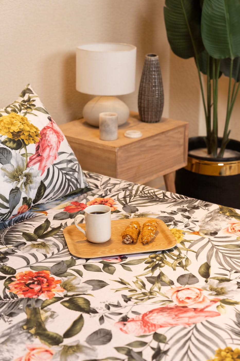 Printed Poly Cotton Bedsheet