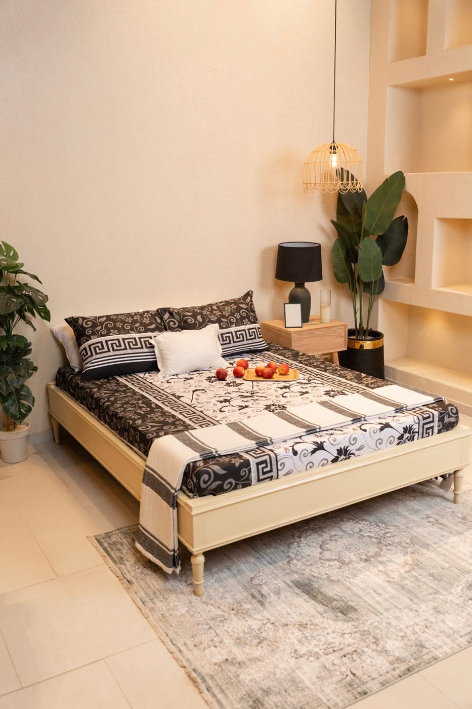 Printed Poly Cotton Bedsheet