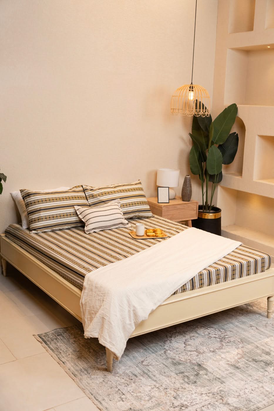 Printed Poly Cotton Bedsheet
