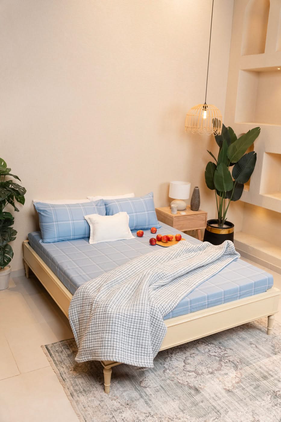 Printed Poly Cotton Bedsheet