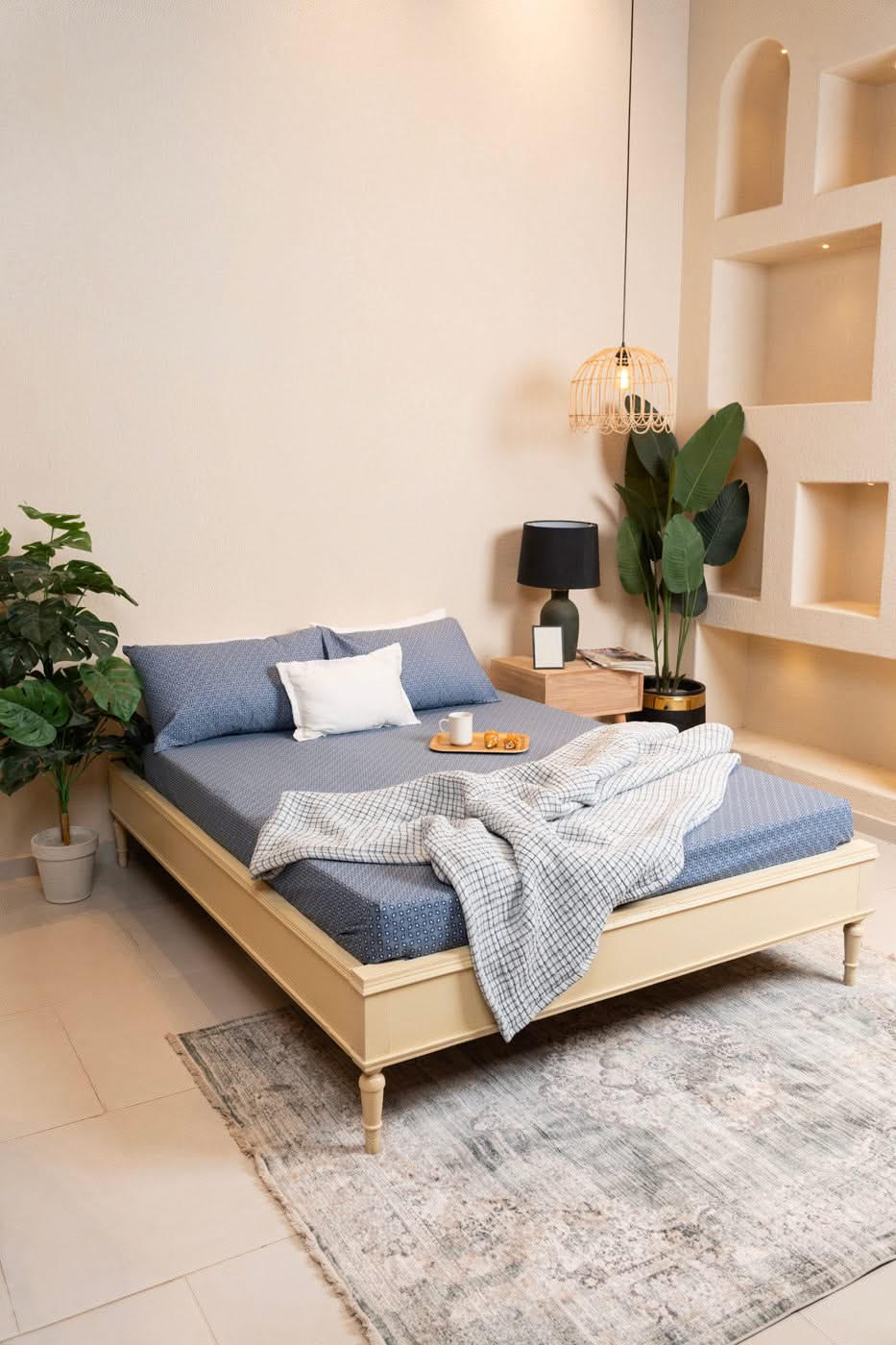 Printed Poly Cotton Bedsheet