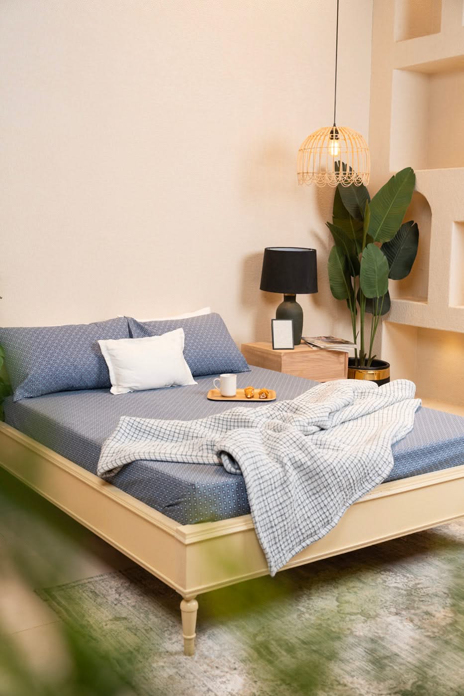 Printed Poly Cotton Bedsheet