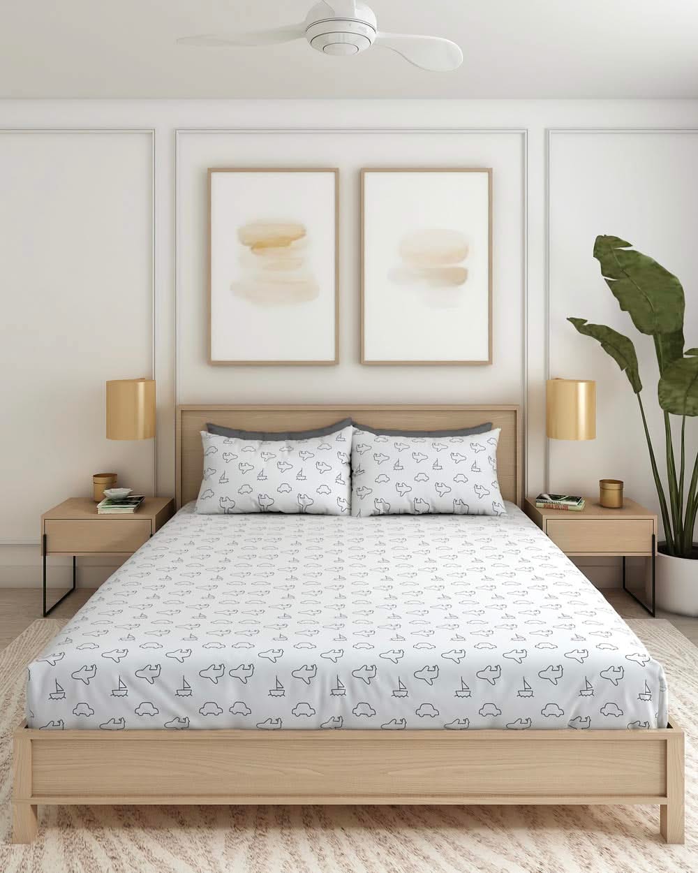 Printed Cotton Bedsheet