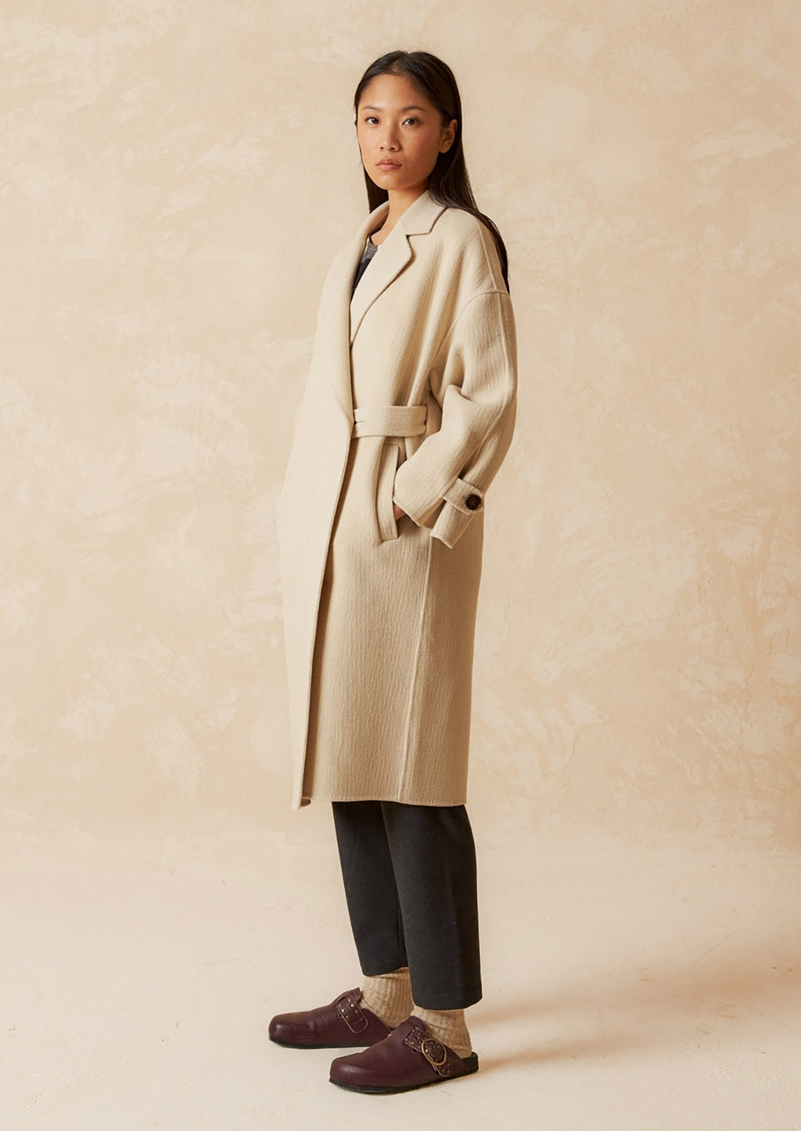 Clement Oversized Wool Coat