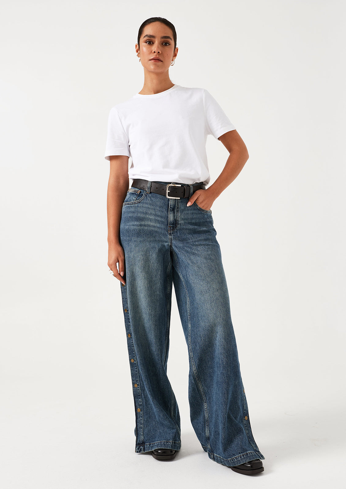 Bay Jean with Side Snaps