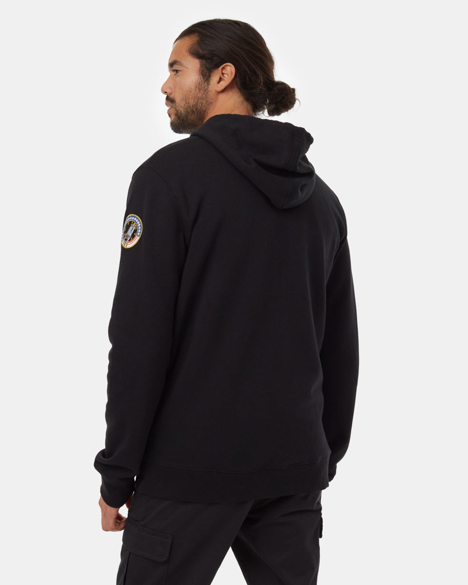 Shuttle Patch Zip Hoodie