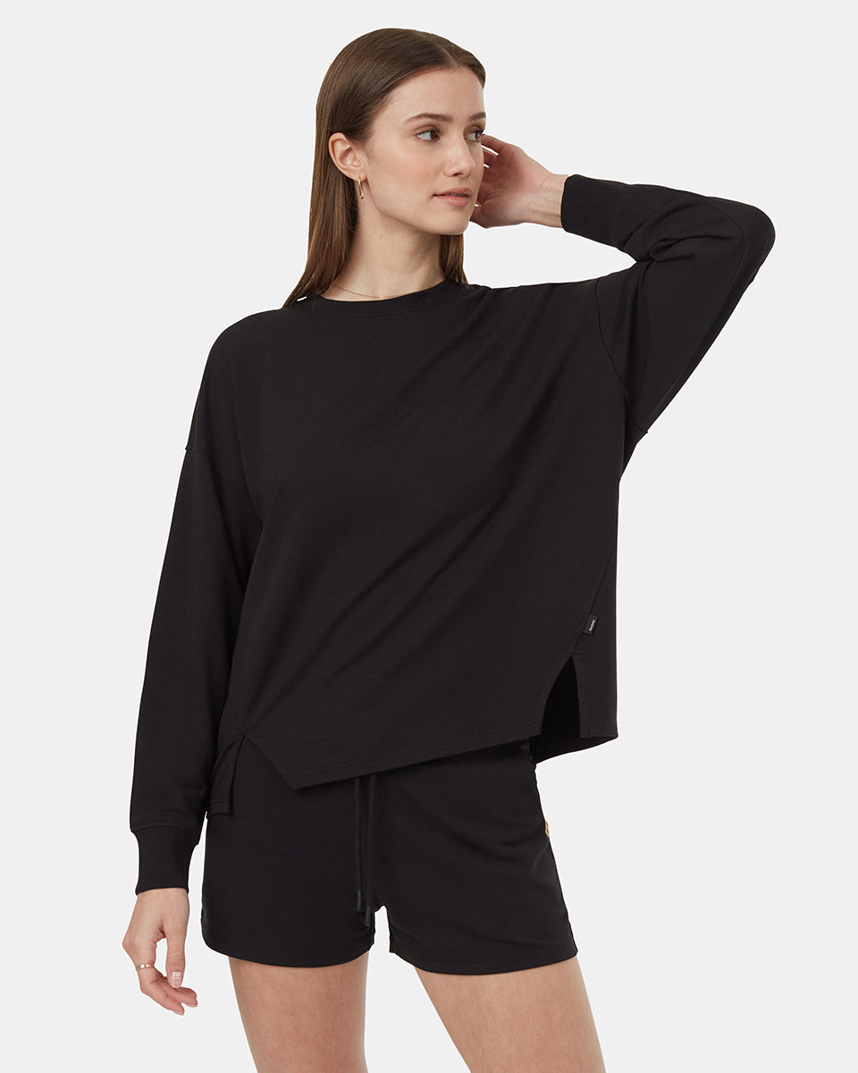 SoftTerry Light Seamed Fleece