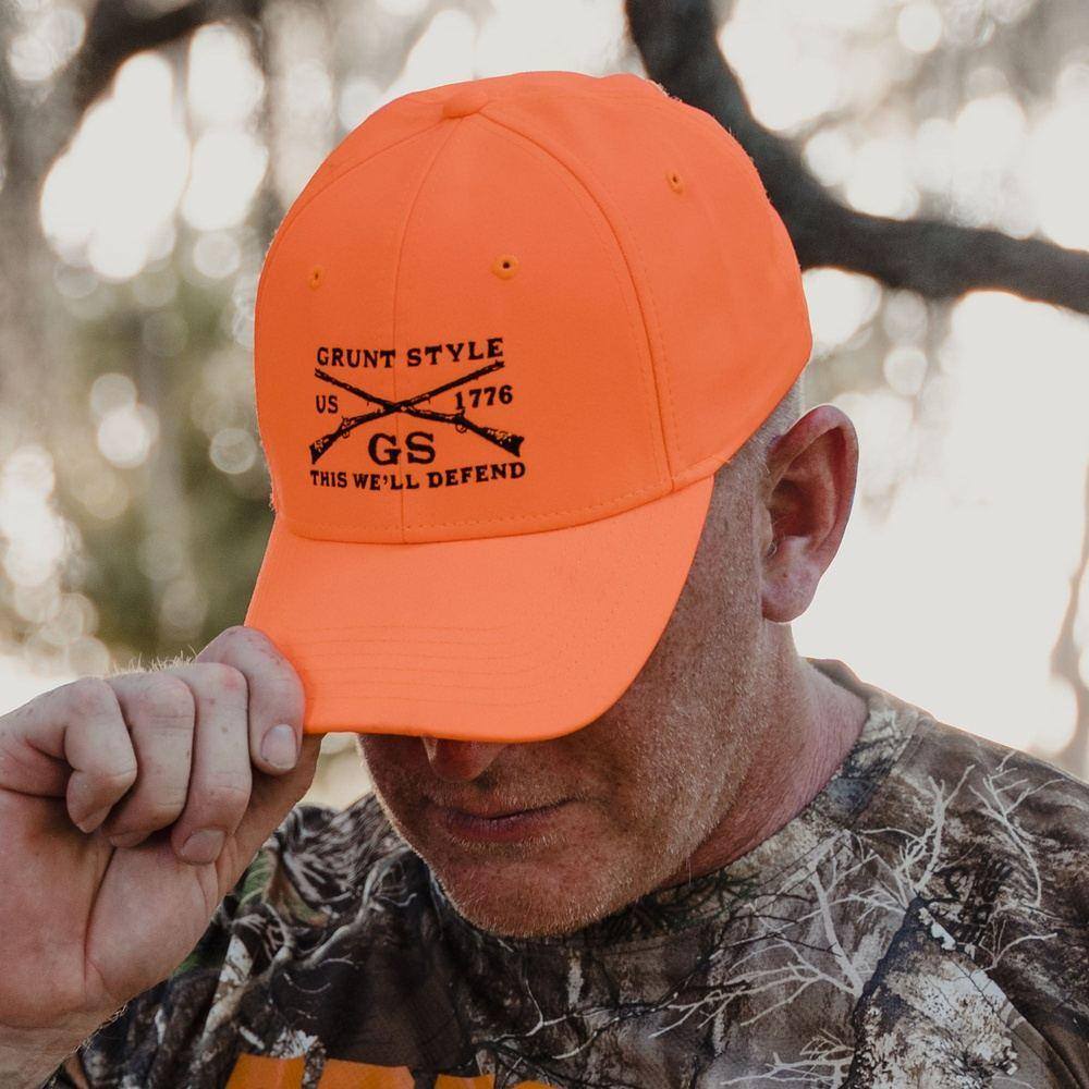 Grunt Style Safety Orange Hat
