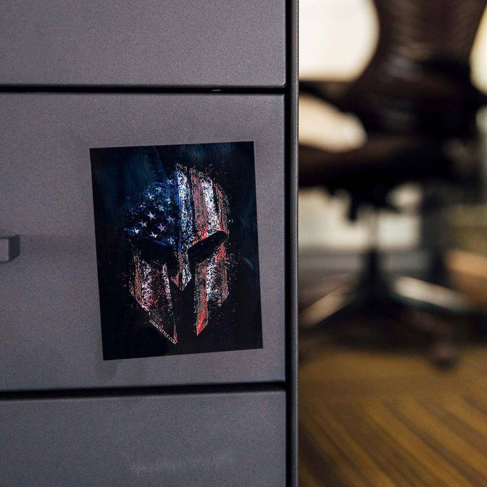 American Spartan 2.0 Sticker