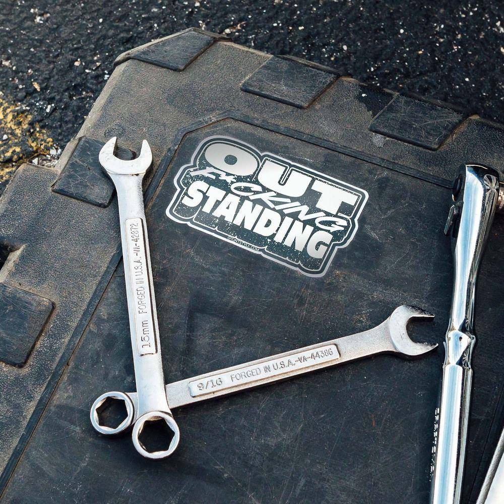 Out F*cking Standing Sticker