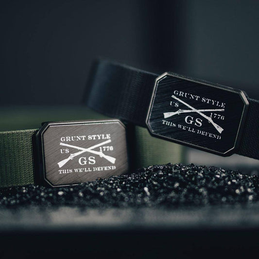 Grunt Style x Groove Life™ Belt - Black on Black