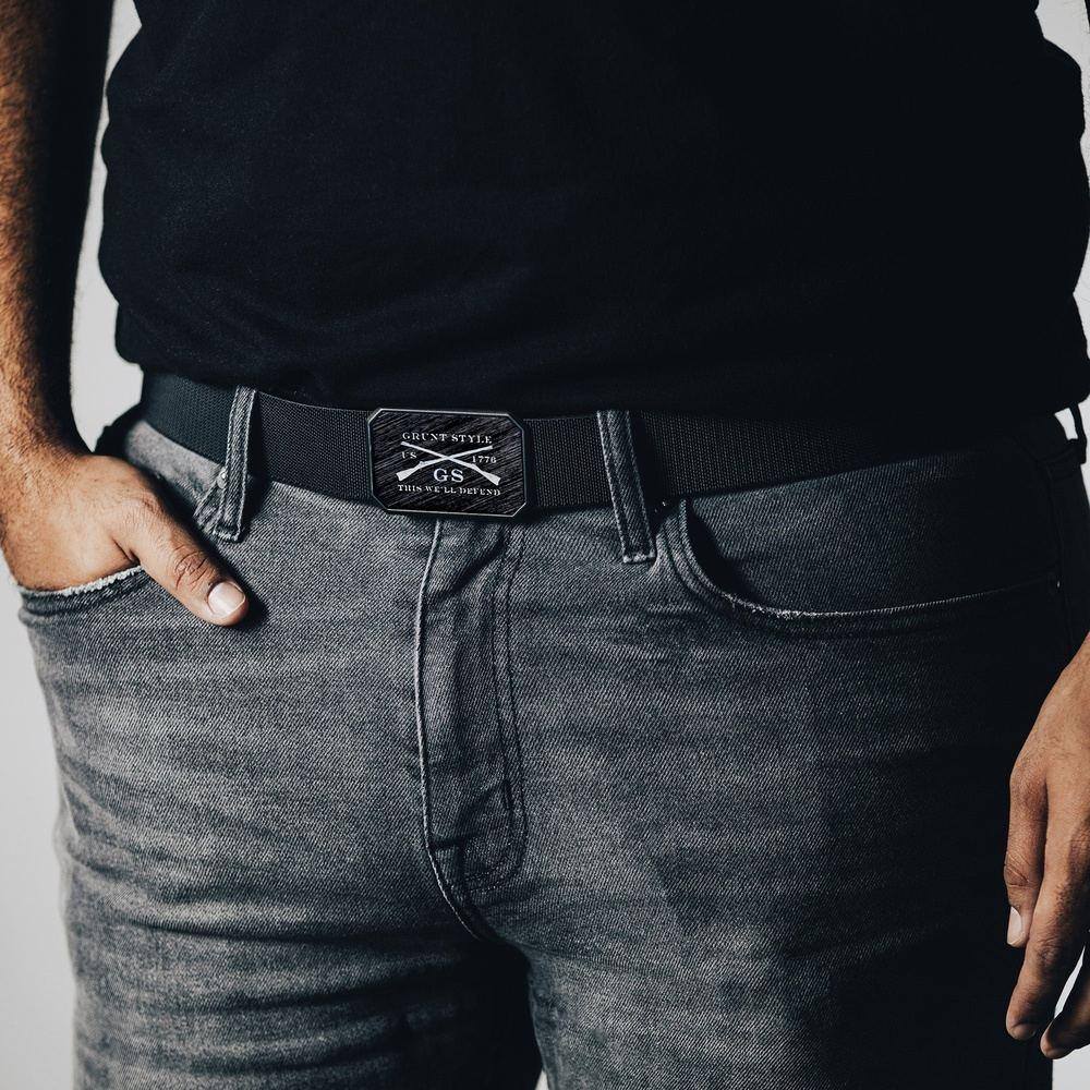 Grunt Style x Groove Life™ Belt - Black on Black