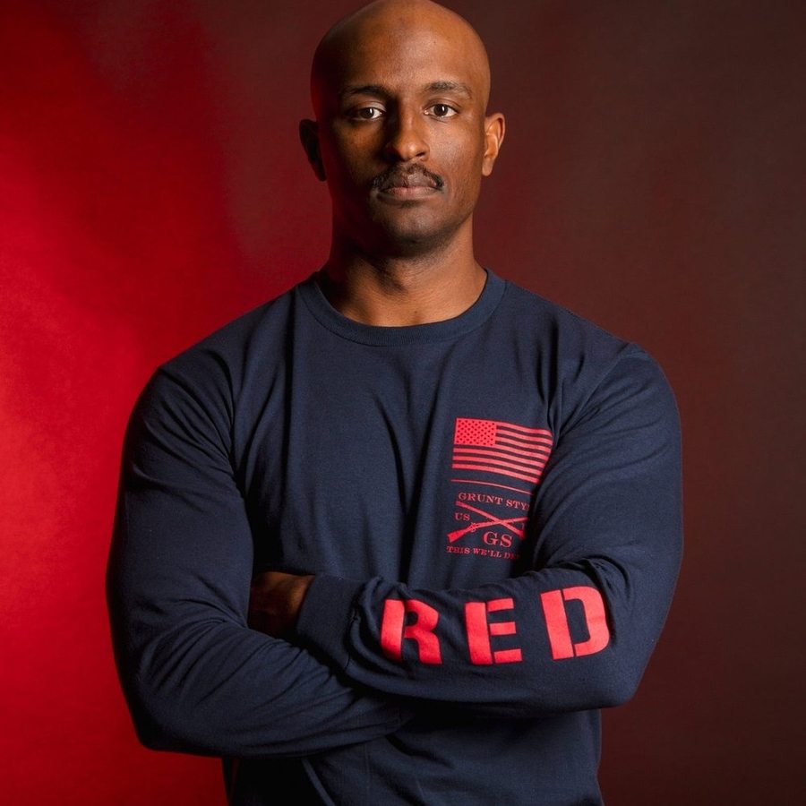 RED Friday Long Sleeve - Navy