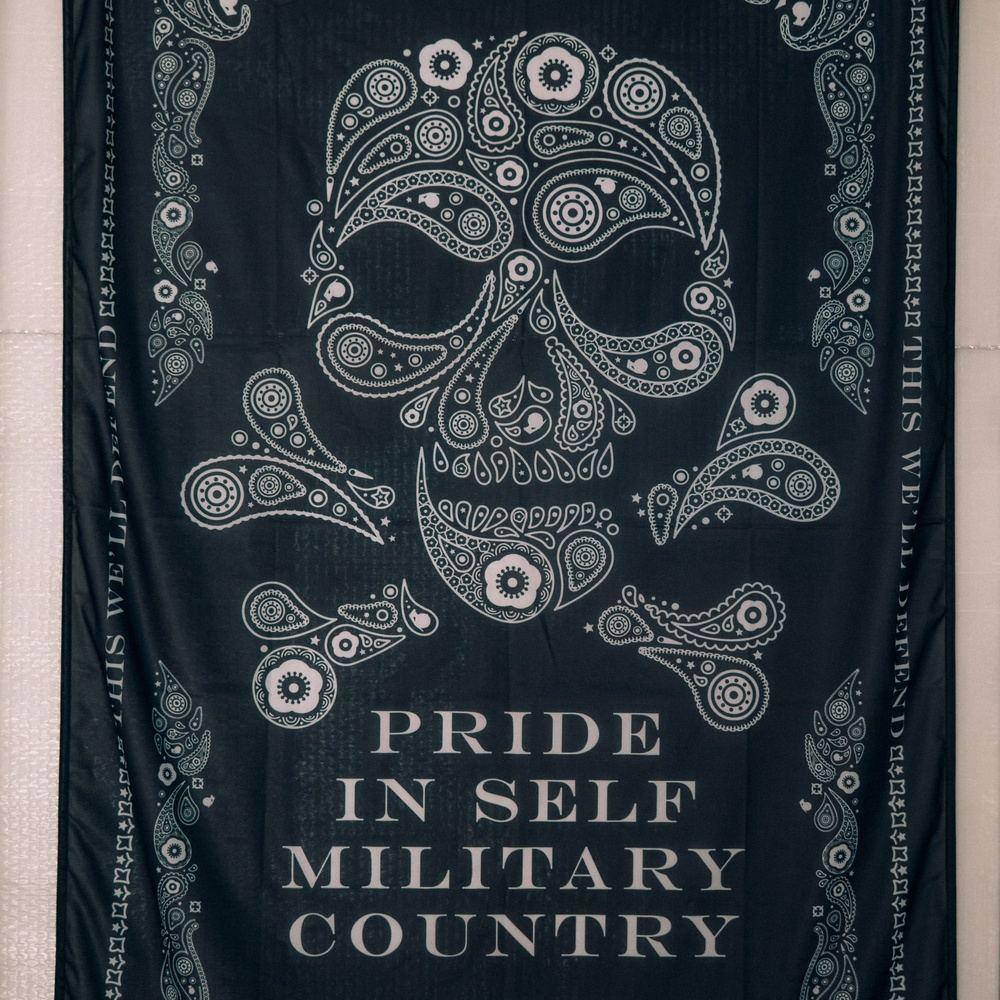 Death Paisley Flag