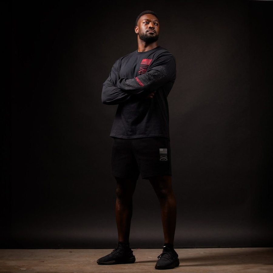 Ethos Repeat Long Sleeve - Black