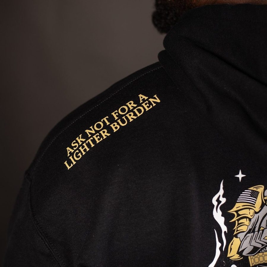 Soldier Saint Hoodie - Black