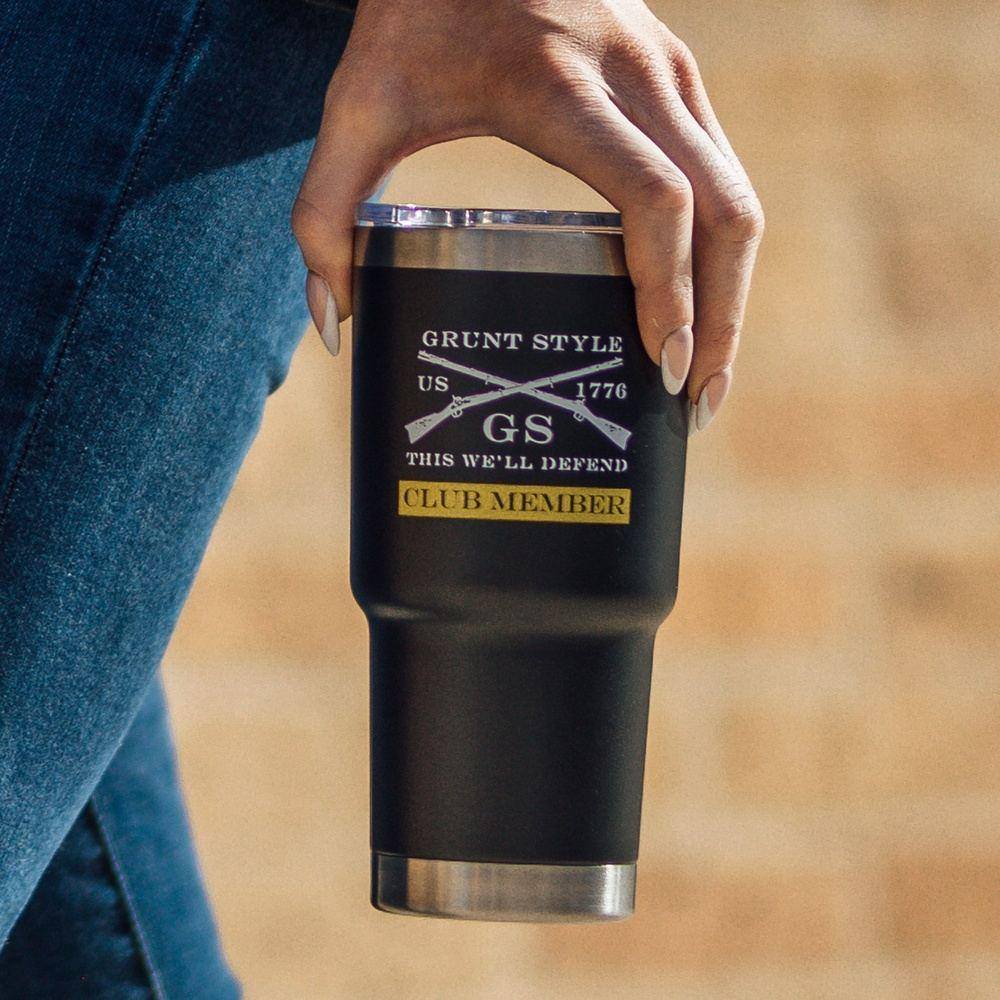 Club Grunt Style Member 20oz Stainless Steel Tumbler