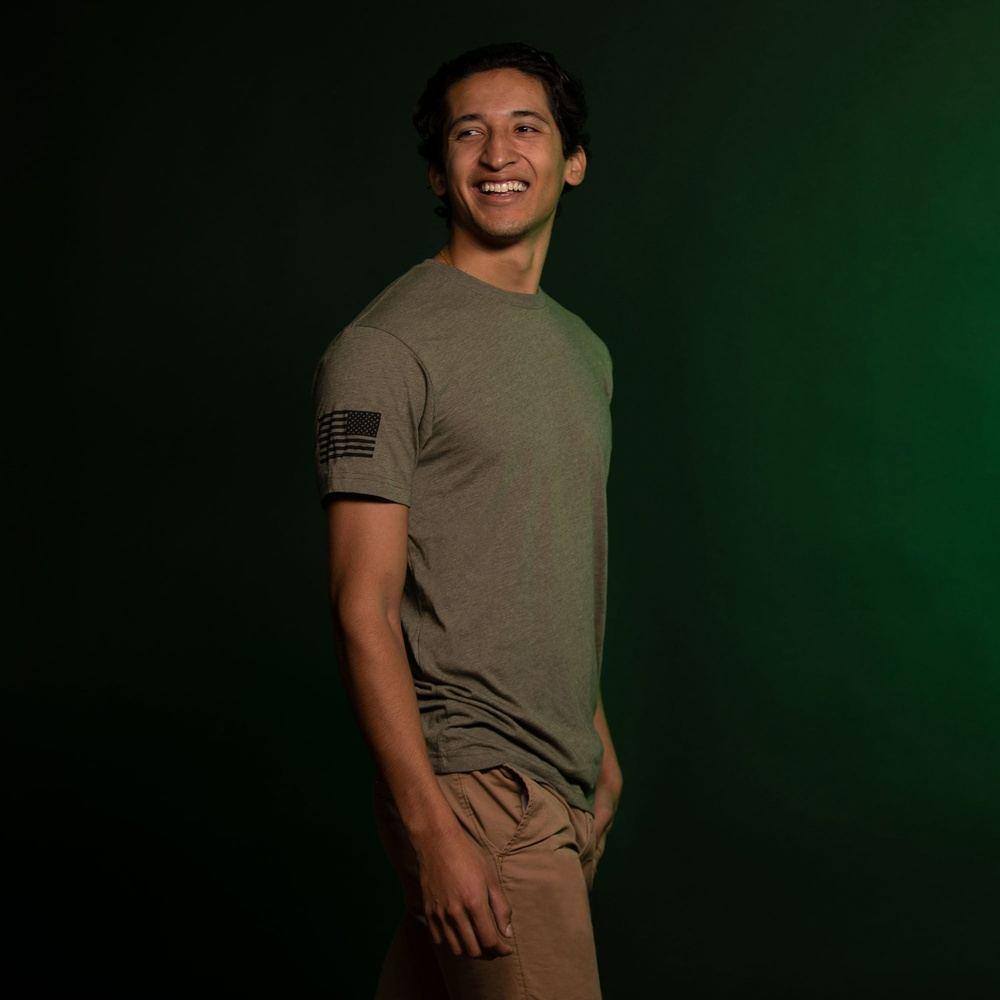 Club Member - Men's Basic T-Shirt - Heather Light Olive