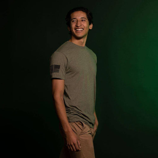 Club Member - Men's Basic T-Shirt - Heather Light Olive