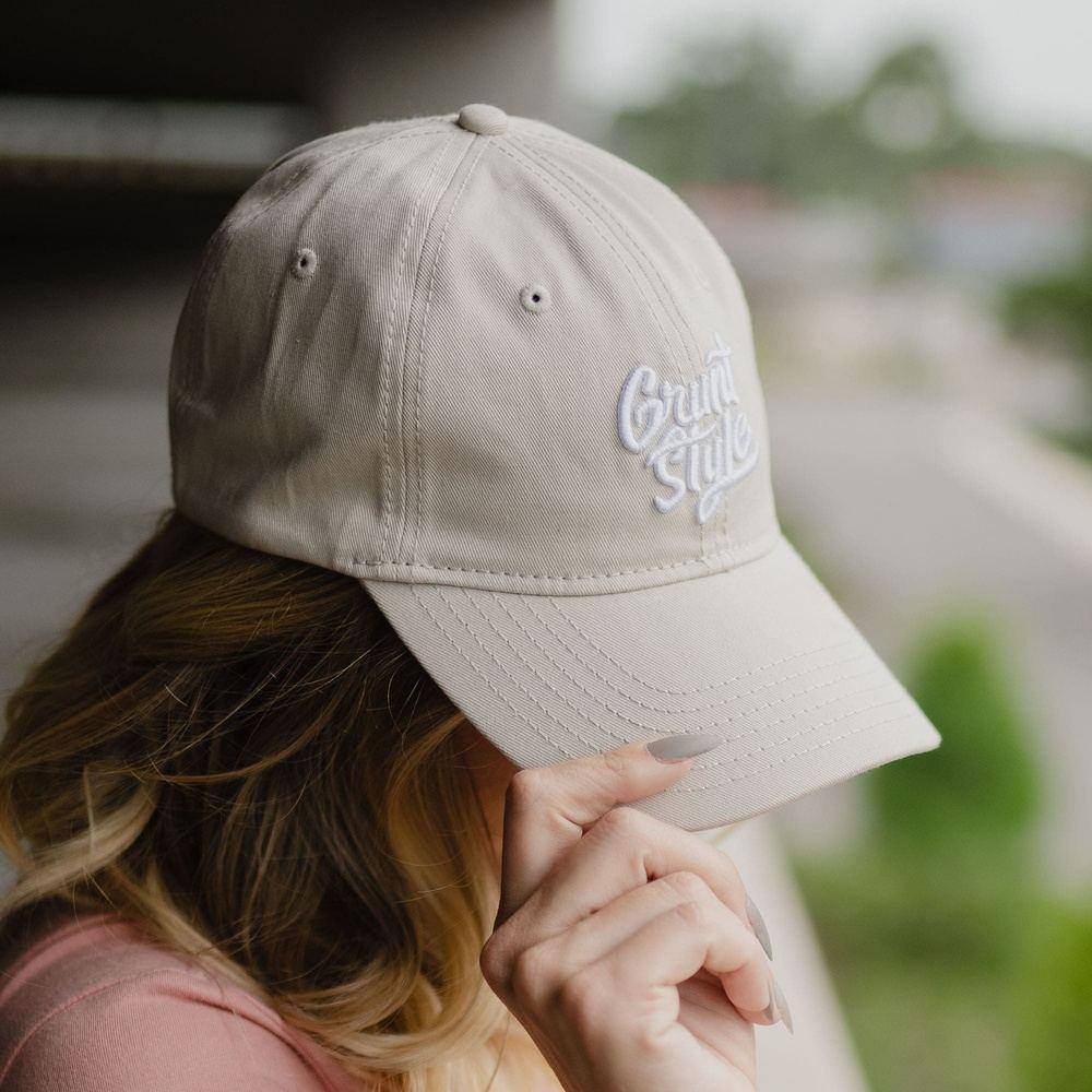 Grunt Style Script Logo – Natural Hat