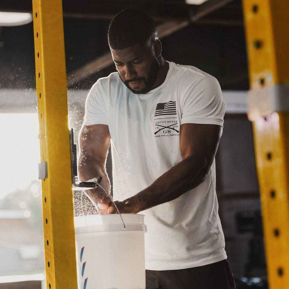 Men's Stand And Fight T-Shirt - White