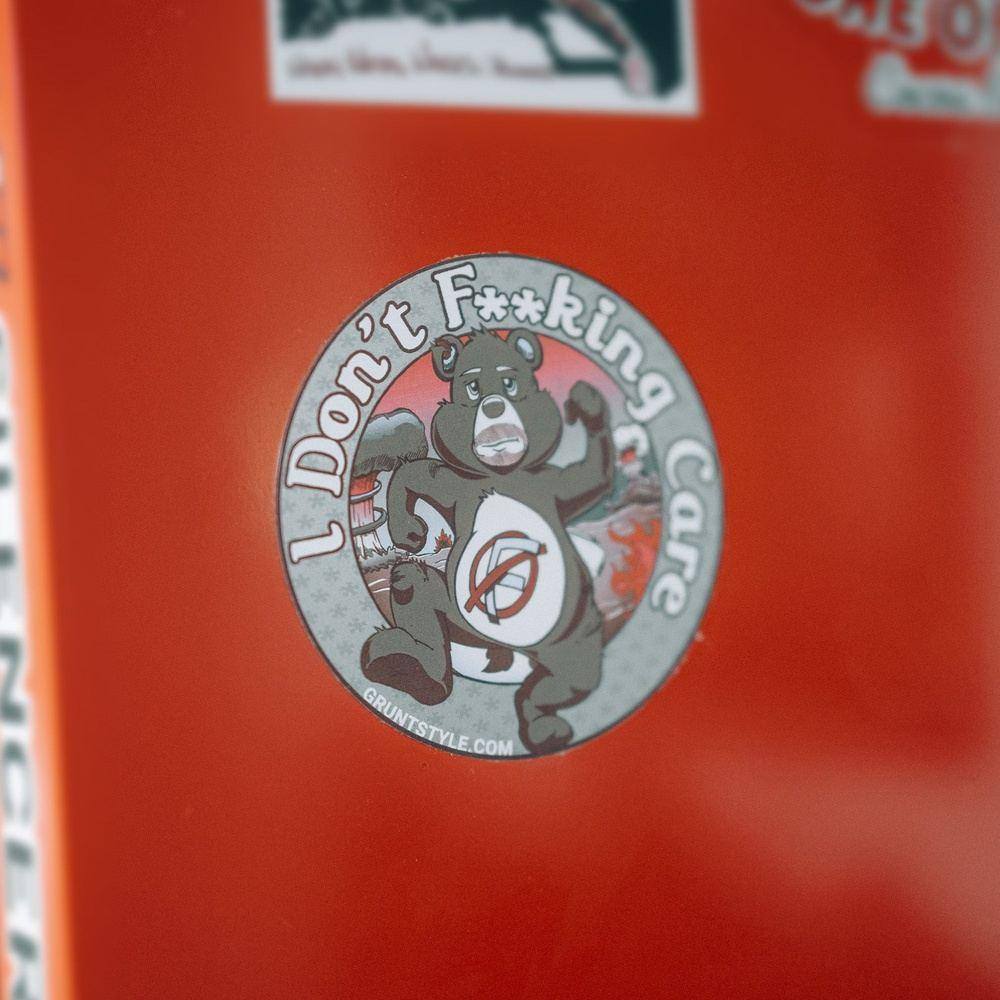 I Don't F*cking Care Sticker